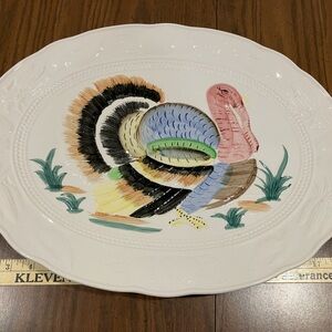 Vintage turkey platter